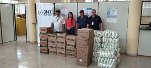 DNIT Contribuye con Alimentos para Ollas Populares en Concepción