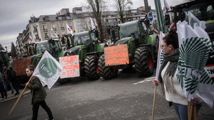 Agricultores franceses volvieron a las calles en otra jornada de protesta | 1000 Noticias