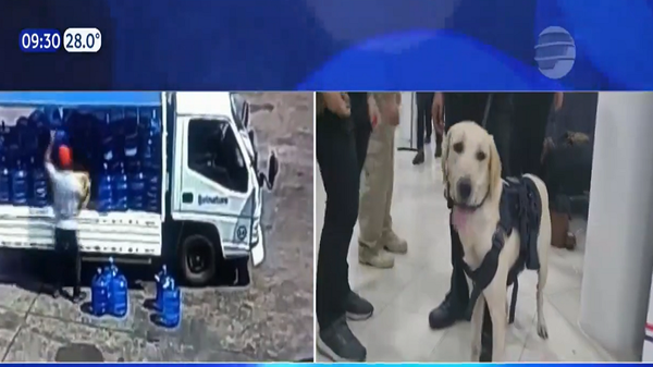 Así introdujeron droga al aeropuerto mediante un camión distribuidor de agua - Noticias Paraguay