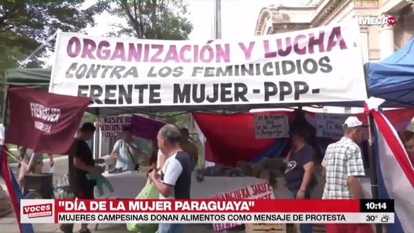 Protestan con donaciones: "Ya no tenemos joyas de oro, pero sí la producción de la chacra campesina" - Megacadena - Diario Digital