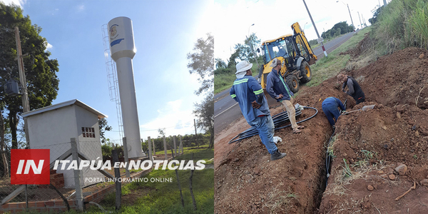 SE REALIZÓ EXITOSA INSTALACIÓN DEL TANQUE DE AGUA Y DISTRIBUCIÓN DE RED DE CAÑERÍAS EN GRAL. ARTIGAS - Itapúa Noticias