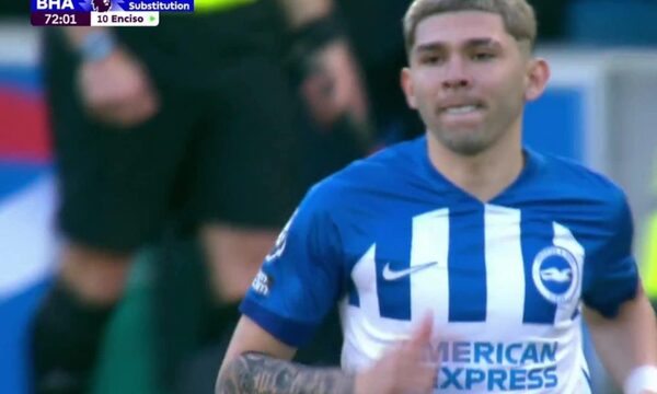 Enciso volvió a jugar tras lesión