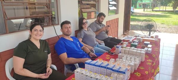 Primera jornada de acción social de la UCP se ejecutó en la colonia Fortuna Guazú