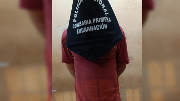 Aprehenden a hombre que pretendía sup. hurtar recaudación de una lomitería en Encarnación