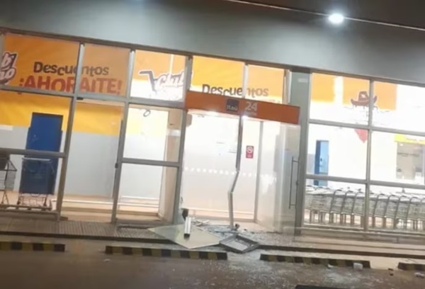 Asalto de película: roban cajero de un supermercado en Ciudad del Este