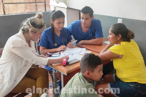 UCP en Acción: Colegio Nacional Issac Ortíz favorecido por el proyecto de extensión universitaria con atención médica básica - El Nordestino
