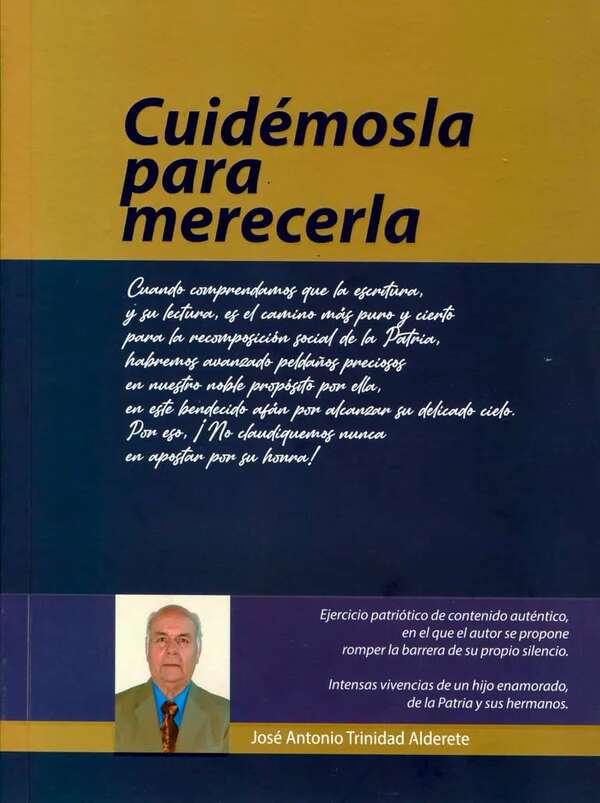 Libro reúne memorias y pensamientos de José Antonio Trinidad - Literatura - ABC Color