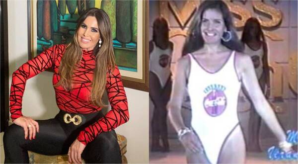 [VIDEO] ¡Recuerdan el primer concurso de Miss que participó Lorena Arias hace 30 años!