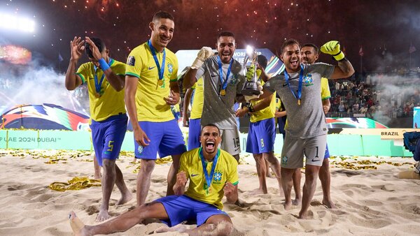 Brasil, hexacampeón en fútbol de playa
