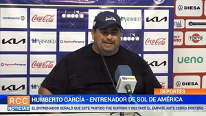 Cerro Porteño vs. Sol de América: Palabras del entrenador Humberto García