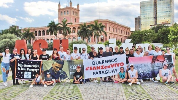 Alejandro Sanz desata furor entre sus fans de Paraguay