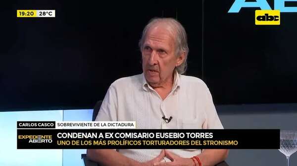 Video: condenaron a 30 años de cárcel al torturador stronista Eusebio Torres Romero - ABC Noticias - ABC Color