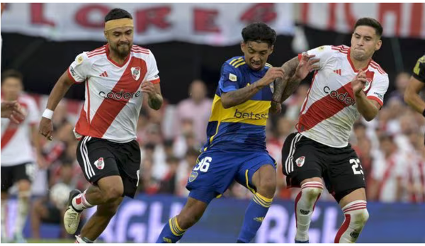 River y Boca empatan en una nueva edición del Superclásico del fútbol argentino