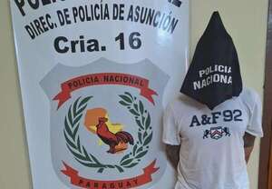 Un aprehendido por hurto domiciliario en el barrio San Pablo - Policiales - ABC Color