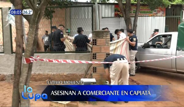 Asesinan a comerciante en medio de un asalto en Capiatá | Telefuturo