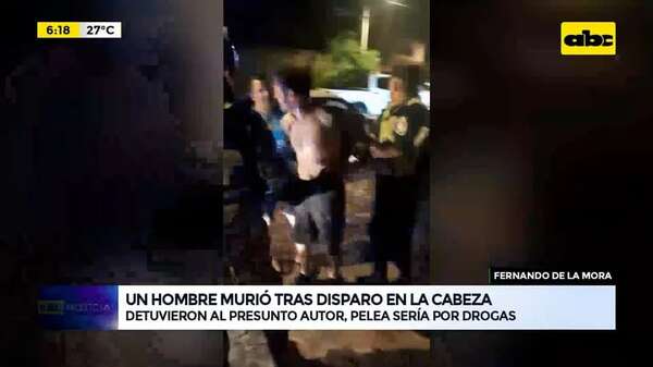 Video: Un hombre murió tras disparo en la cabeza  - ABC Noticias - ABC Color