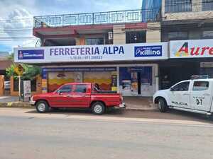 Hurtaron dinero de una ferretería en pleno centro de Encarnación