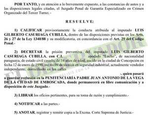 Ordenan prisión preventiva para chofer que intentó enviar cocaína oculta entre bidones de agua 