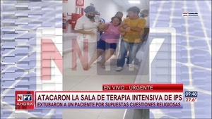 Alegando religión, extubaron a un paciente en IPS - Noticias Paraguay