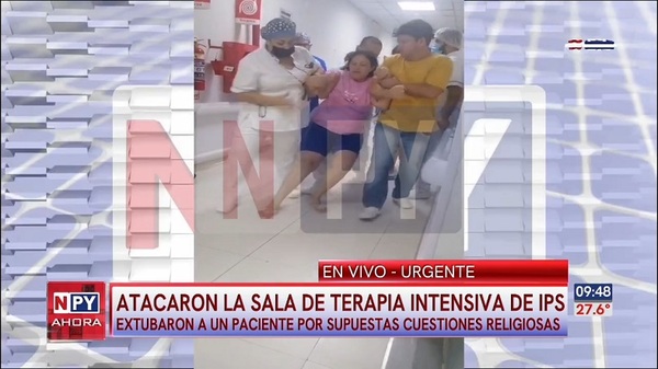 Alegando religión, extubaron a un paciente en IPS - Noticias Paraguay
