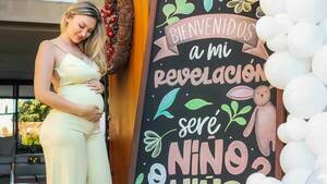 [GALERÍA] Exbicampeona de "Calle 7" ya sabe el sexo del bebé que espera