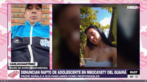 Padre desesperado busca a su hija desaparecida desde el 7 de febrero - Megacadena - Diario Digital