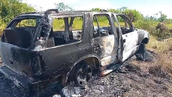 HALLARON CAMIONETA QUE SE UTILIZÓ PARA ROBAR UN CAJERO EN CDE