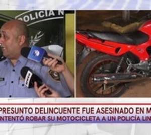 Intentó robarle la moto a un Lince y terminó muerto - Paraguay.com