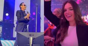 La Nación / “La jefa”: Nadia Ferreira ya no deja solo a Marc Anthony en sus shows