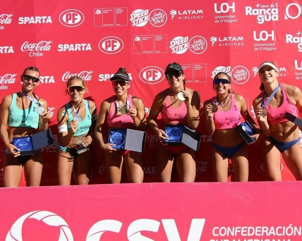 Paraguayas copan el podio en Rancagua al adjudicarse las preseas de Oro y de Bronce - Megacadena - Diario Digital