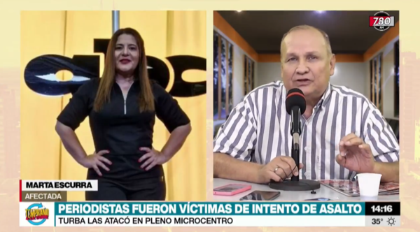 Periodista relató los momentos de terror que pasó cuando la atacó un grupo de 30 personas - Megacadena - Diario Digital