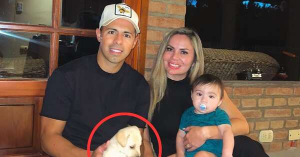 La Nación / Dahiana Bresanovich y Blas Riveros suman un nuevo integrante a su familia