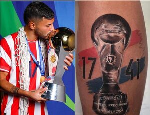 Iván Leguizamón no fue titular en San Lorenzo por un tatuaje y causó polémica · Radio Monumental 1080 AM