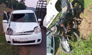 Motociclista alcoholizado protagonizó accidente fatal en Coronel Oviedo – Prensa 5