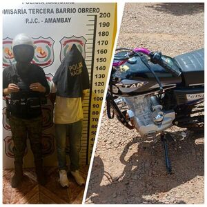 PJC: Tras persecución, detienen a un menor con motocicleta hurtada de un colegio