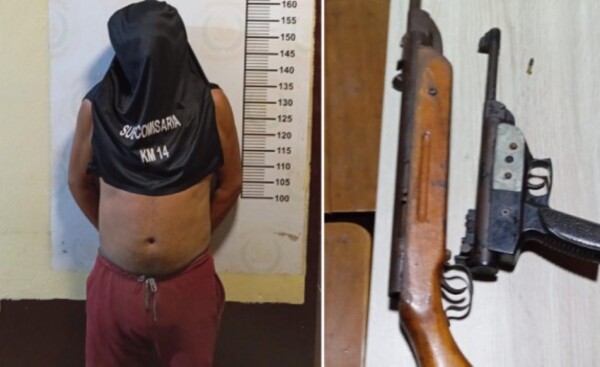 Amenazó con armas a su pareja y terminó tras las rejas