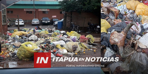ENCARNACIÓN SE HUNDE EN LA BASURA POR DESIDIA MUNICIPAL - Itapúa Noticias