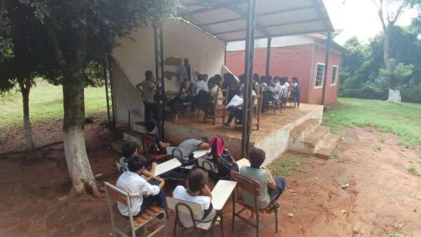 Hace 20 años exigen construcción de aula en escuela rural de Coronel Oviedo - Nacionales - ABC Color