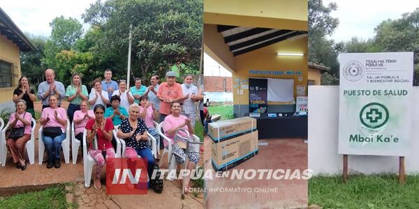 GOBERNACIÓN DE ITAPÚA ENTREGÓ EQUIPAMIENTOS EN USF DE ENCARNACIÓN  - Itapúa Noticias