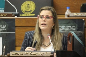 Kattya González acciona ante la Corte para recuperar su banca en el Senado