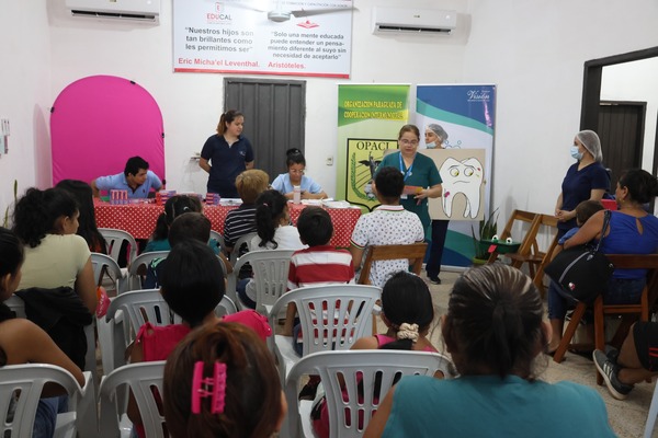 Realizan jornada extramuros de salud bucal gratuita en San Lorenzo