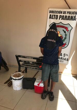 Aprehenden a un marginal que hurtó objetos de una vivienda - La Clave