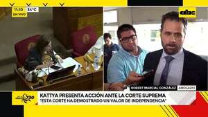 Video: Kattya González acciona ante la Corte por su expulsión del Senado  - ABC Noticias - ABC Color