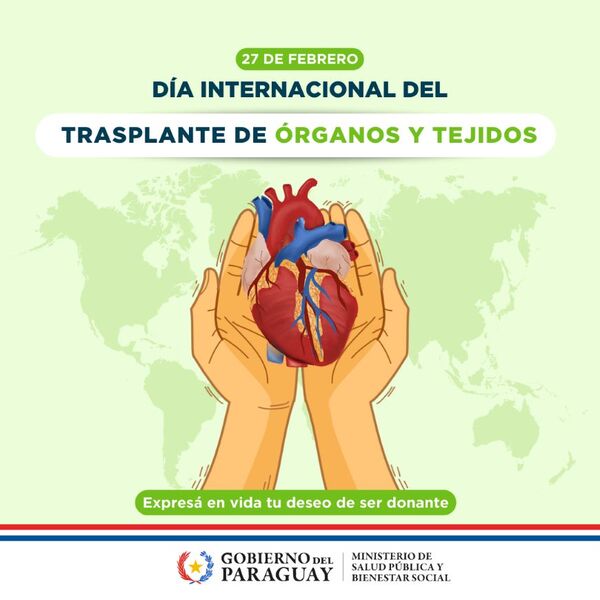 Día Internacional del Transplante de Órganos: apertura a la donación puede salvar vidas - .::Agencia IP::.