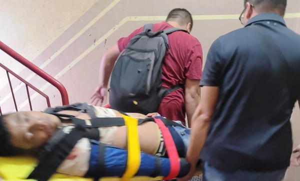 Obrero cayó del piso 11 y sobrevivió - Noticiero Paraguay