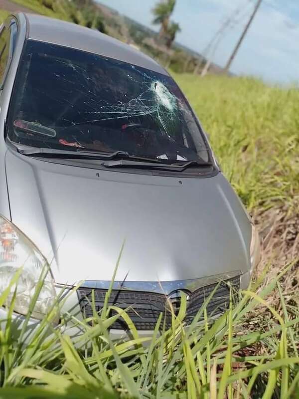 Automovilista muere tras ser impactado por un artefacto desprendido de otro vehículo - Policiales - ABC Color