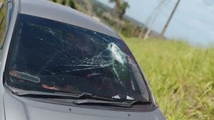 Canindeyú: Parte de camión se desprende y mata a conductor que venía atrás