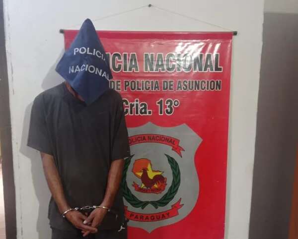 Policía aprehendió a un hombre tras hurtar una vivienda del barrio Itá Enramada - Policiales - ABC Color