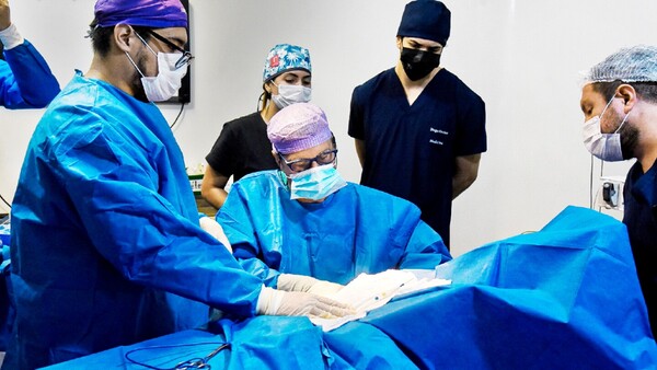 Médicos realizan cirugías gratuitas a pacientes en Santa Rosa del Aguaray