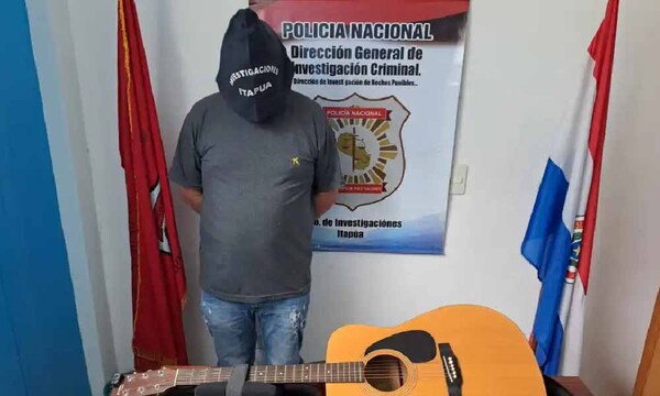 Policía cae con guitarra hurtada en Encarnación – Prensa 5